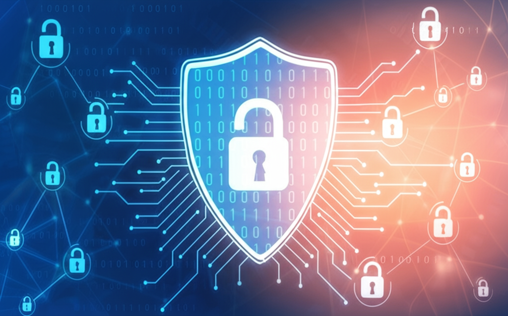 Data privacy and security concept